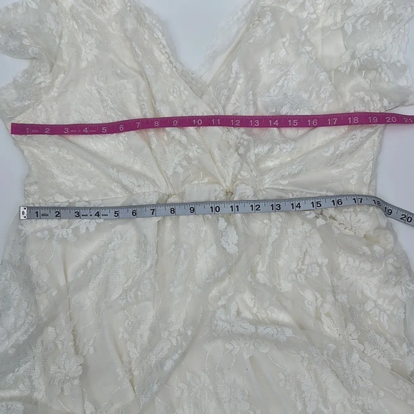 Tiffany Rose Eden Maternity Wedding Gown Ivory Dream  Lace Dress NWOT - Picture 7 of 11